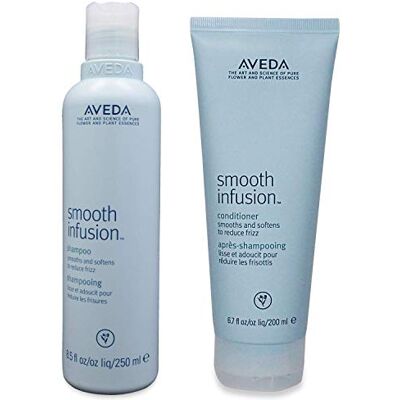 AVEDA Smooth Infusion Anti-Frizz Shampoo 200ml Conditioner 200ml AVEDA Smooth Infusion Anti-Frizz Shampoo 200ml Conditioner 200ml