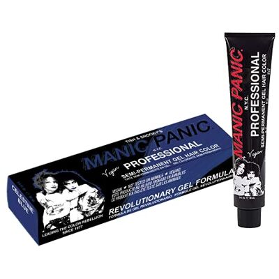 MANIC PANIC Vegan semi-permanent celestine blue Professional hair dyes MANIC PANIC Vegan semi-permanent celestine blue Professional hair dyes