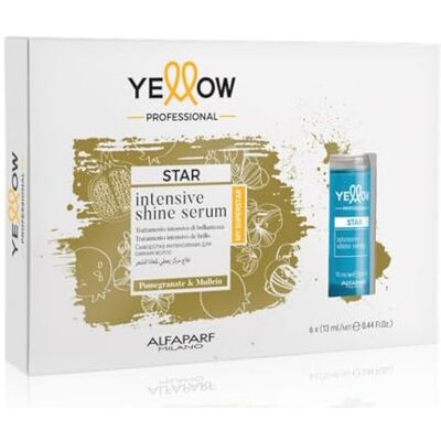 ALFAPARF MILANO Star Intensive Shine Serum Trattamento Intensivo di Brillantezza in Fiale 6x13 ml Yellow Professional ALFAPARF MILANO Star Intensive Shine Serum Trattamento Intensivo di Brillantezza in Fiale 6x13 ml Yellow Professional