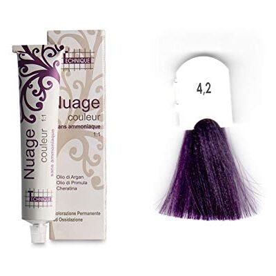 TECHNIQUE nuage senza ammoniaca 100ml (4.2 Castano Iriseè) TECHNIQUE nuage senza ammoniaca 100ml (4.2 Castano Iriseè)
