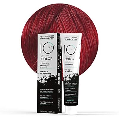 Capello point 10 Perm, Colorazione a Lunga Durata Express 7.66 Biondo Rosso Intenso Tinta per Capelli, Copertura Rapida e Omogenea in 10 Minuti, Colore Brillante, Intenso e Luminoso, 100 ml Capello point 10 Perm, Colorazione a Lunga Durata Express 7.66 Biondo Rosso Intenso Tinta per Capelli, Copertura Rapida e Omogenea in 10 Minuti, Colore Brillante, Intenso e Luminoso, 100 ml
