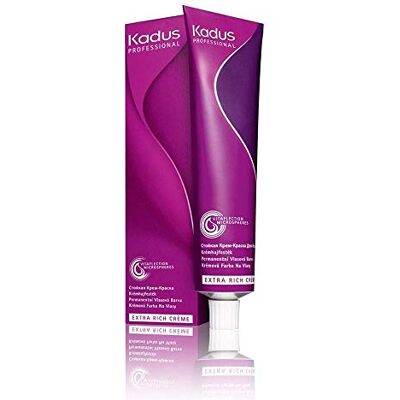 Kadus Professional Cream Hair Colour colore permanente 60ml Scelta del coeleur 05/6 Light Brown Violet / Hellbraun Violett Kadus Professional Cream Hair Colour colore permanente 60ml Scelta del coeleur 05/6 Light Brown Violet / Hellbraun Violett