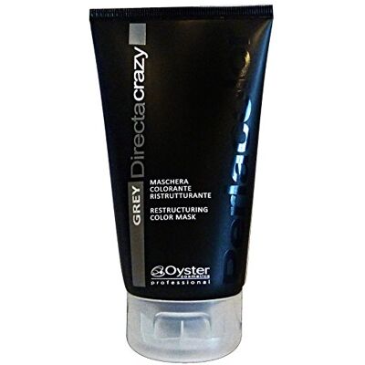 OYSTER Directa Folle Colorazione Maschera Di Ristrutturazione Professionale Grigio 150 Ml. Acconciatura OYSTER Directa Folle Colorazione Maschera Di Ristrutturazione Professionale Grigio 150 Ml. Acconciatura
