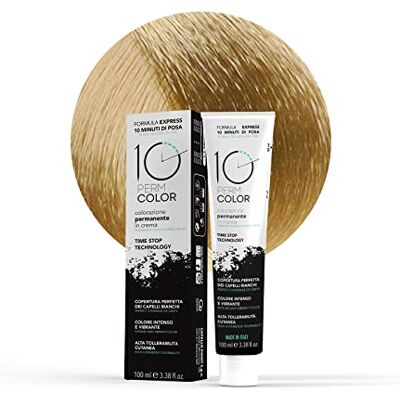 Capello point 10 Perm, Colorazione a Lunga Durata Express Colore 9 Biondo Chiarissimo Tinta per Capelli, Copertura Rapida e Omogenea in 10 Minuti, Colore Brillante, Intenso e Luminoso, 100 ml Capello point 10 Perm, Colorazione a Lunga Durata Express Colore 9 Biondo Chiarissimo Tinta per Capelli, Copertura Rapida e Omogenea in 10 Minuti, Colore Brillante, Intenso e Luminoso, 100 ml