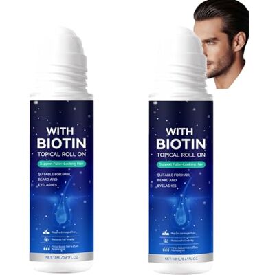 Generic Roll-on per la crescita dei capelli da uomo, essenza nutriente volumizzante, applicazione facile con roll-on, lozione idratante, riduce la caduta dei capelli, cura antifrizz e per le doppie punte Generic Roll-on per la crescita dei capelli da uomo, essenza nutriente volumizzante, applicazione facile con roll-on, lozione idratante, riduce la caduta dei capelli, cura antifrizz e per le doppie punte
