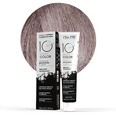 Capello point 10 Perm, Colorazione a Lunga Durata Express, 8.1 Biondo Chiaro Cenere Tinta per Capelli, Copertura Rapida e Omogenea in 10 Minuti, Colore Brillante, Intenso e Luminoso, 100 ml Capello point 10 Perm, Colorazione a Lunga Durata Express, 8.1 Biondo Chiaro Cenere Tinta per Capelli, Copertura Rapida e Omogenea in 10 Minuti, Colore Brillante, Intenso e Luminoso, 100 ml