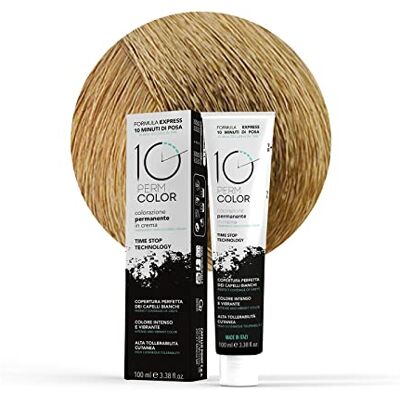Capello point 10 Perm, Colorazione a Lunga Durata Express, Colore Capelli 7 Biondo Tinta per Capelli, Copertura Rapida e Omogenea in 10 Minuti, Colore Brillante, Intenso e Luminoso, 100 ml Capello point 10 Perm, Colorazione a Lunga Durata Express, Colore Capelli 7 Biondo Tinta per Capelli, Copertura Rapida e Omogenea in 10 Minuti, Colore Brillante, Intenso e Luminoso, 100 ml
