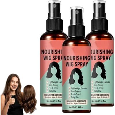 Generic Spray balsamo senza risciacquo per parrucche, leggero e nutriente, dona morbidezza e levigatezza a capelli secchi, crespi e danneggiati Generic Spray balsamo senza risciacquo per parrucche, leggero e nutriente, dona morbidezza e levigatezza a capelli secchi, crespi e danneggiati