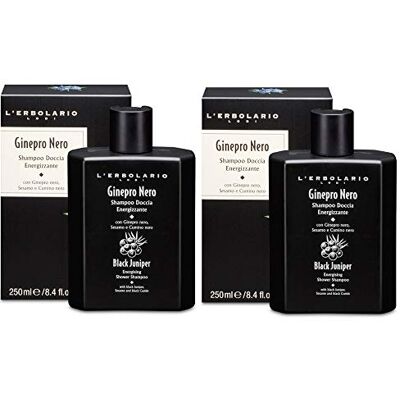 L'Erbolario 2 x Erbolario Ginepro Nero Shampoo Doccia 250 ml L'Erbolario 2 x Erbolario Ginepro Nero Shampoo Doccia 250 ml