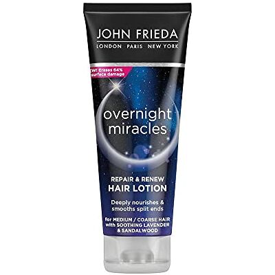 John Frieda Overnight Miracles Repair & Renew Leave In Lotion Maschera per capelli 100ml John Frieda Overnight Miracles Repair & Renew Leave In Lotion Maschera per capelli 100ml