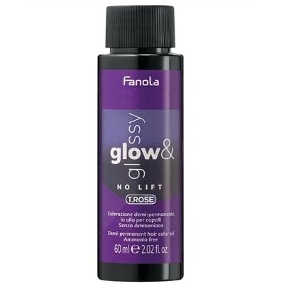 FANOLA Glow & Glossy Tinta Demi-Permanente 60 ml, T.Rose Rose Gold Tinta demi-permanente in olio senza ammoniaca, riflessi Rose Gold, fino a 20 lavaggi. FANOLA Glow & Glossy Tinta Demi-Permanente 60 ml, T.Rose Rose Gold Tinta demi-permanente in olio senza ammoniaca, riflessi Rose Gold, fino a 20 lavaggi.