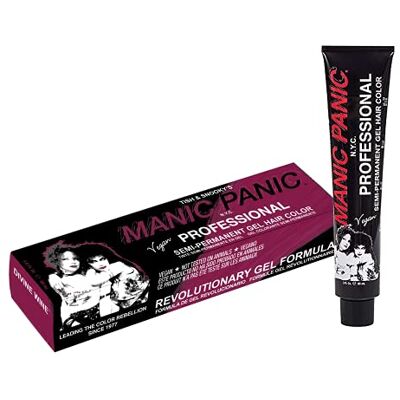 MANIC PANIC Vegan semi-permanent divine wine Professional hair dyes MANIC PANIC Vegan semi-permanent divine wine Professional hair dyes