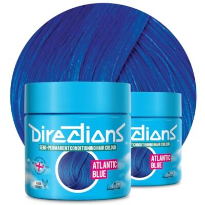 La Riche 2 x Semi-Permanent Hair Color 100ml Tub (Atlantic Blue) La Riche 2 x Semi-Permanent Hair Color 100ml Tub (Atlantic Blue)