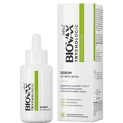 Biovax L`biotica zakTrychologic Siero per cuoio capelluto grasso 50 ml Biovax L`biotica zakTrychologic Siero per cuoio capelluto grasso 50 ml