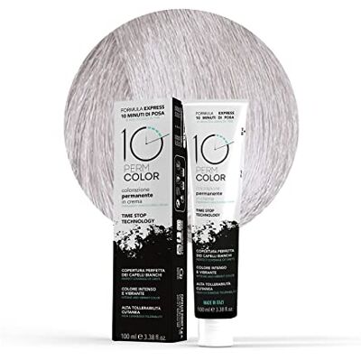 Capello point 10 Perm, Colorazione a Lunga Durata Express, 10.1 Biondo Platino Cenere Tinta per Capelli, Copertura Rapida e Omogenea in 10 Minuti, Colore Brillante, Intenso e Luminoso, 100 ml Capello point 10 Perm, Colorazione a Lunga Durata Express, 10.1 Biondo Platino Cenere Tinta per Capelli, Copertura Rapida e Omogenea in 10 Minuti, Colore Brillante, Intenso e Luminoso, 100 ml