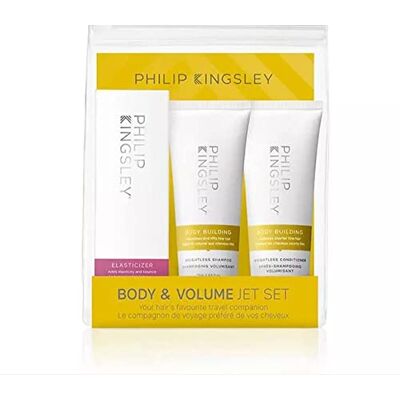 Philip Kingsley Set da viaggio per la cura dei capelli corpo e volume Contiene Elasticizer, Shampoo per il Body Building e Balsamo per il Body Building 3 x 75ml Philip Kingsley Set da viaggio per la cura dei capelli corpo e volume Contiene Elasticizer, Shampoo per il Body Building e Balsamo per il Body Building 3 x 75ml