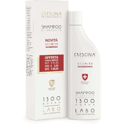 CRESCINA Transdermic NEO MITO SHAMPOO Ri-Crescita Capelli 1300 Donna 150ml CRESCINA Transdermic NEO MITO SHAMPOO Ri-Crescita Capelli 1300 Donna 150ml