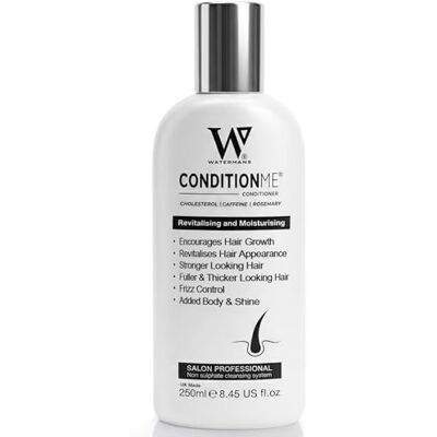 Watermans 'Condition Me' Condizionatore colesterolo con la caffeina, Rosemary Tutti i tipi di capelli unisex anti-perdita di capelli attività formula Watermans 'Condition Me' Condizionatore colesterolo con la caffeina, Rosemary Tutti i tipi di capelli unisex anti-perdita di capelli attività formula