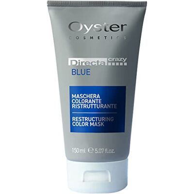 OYSTER DIRECTA CRAZY Professionale Maschera Colorante Blue 150 Ml. Colorazione dei capelli OYSTER DIRECTA CRAZY Professionale Maschera Colorante Blue 150 Ml. Colorazione dei capelli