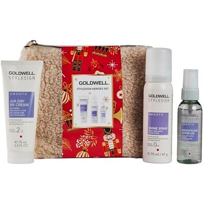 Goldwell StyleSign Set regalo per tutti i tipi di capelli, stile a lunga durata, lucido Goldwell StyleSign Set regalo per tutti i tipi di capelli, stile a lunga durata, lucido