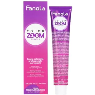 FANOLA CREMA COLORE PER CAPELLI 100 ML COLORZOOM 10 MINUTI 4.0 CASTANO- FANOLA CREMA COLORE PER CAPELLI 100 ML COLORZOOM 10 MINUTI 4.0 CASTANO-