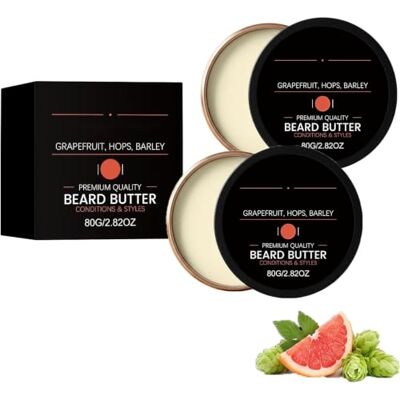 Generic Balsamo modellante naturale per barba, balsamo multifunzione per la cura della barba, idratante, ammorbidente e levigante, per la cura quotidiana Generic Balsamo modellante naturale per barba, balsamo multifunzione per la cura della barba, idratante, ammorbidente e levigante, per la cura quotidiana