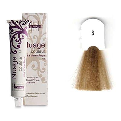 Technique nuage senza ammoniaca 100ml (8.0 Biondo Chiaro profondo) Technique nuage senza ammoniaca 100ml (8.0 Biondo Chiaro profondo)