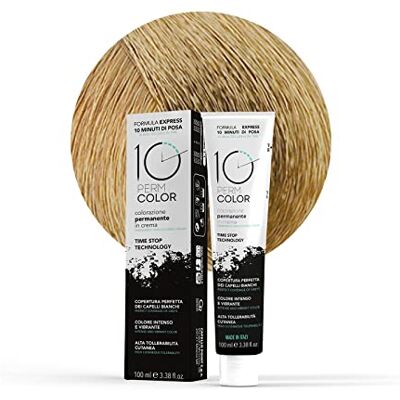 Capello point 10 Perm, Colorazione a Lunga Durata Express, Colore Capelli 8 Biondo Chiaro Tinta per Capelli, Copertura Rapida e Omogenea in 10 Minuti, Colore Brillante, Intenso e Luminoso, 100 ml Capello point 10 Perm, Colorazione a Lunga Durata Express, Colore Capelli 8 Biondo Chiaro Tinta per Capelli, Copertura Rapida e Omogenea in 10 Minuti, Colore Brillante, Intenso e Luminoso, 100 ml