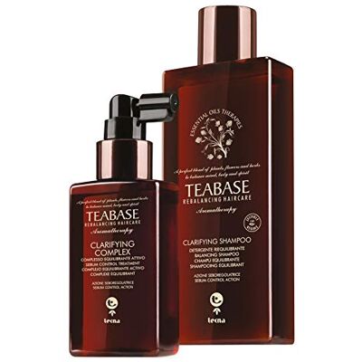 TECNA TEABASE Trattamento per Cute e Capelli Grassi Clarifyng Shampoo e Complesso attivo TECNA TEABASE Trattamento per Cute e Capelli Grassi Clarifyng Shampoo e Complesso attivo