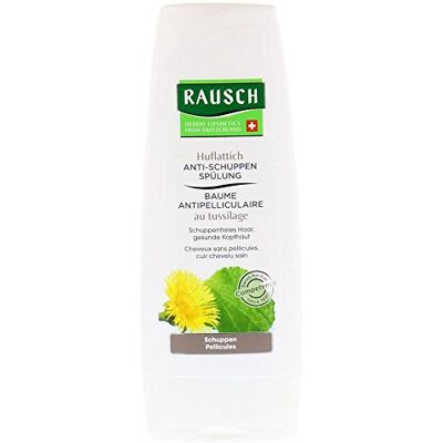 Rausch Huflattich Balsamo antiforfora alla tossilaggine comune (idratante, calma il cuoio capelluto, senza siliconi e parabeni – vegan), confezione da 1, da 200 ml Rausch Huflattich Balsamo antiforfora alla tossilaggine comune (idratante, calma il cuoio capelluto, senza siliconi e parabeni – vegan), confezione da 1, da 200 ml