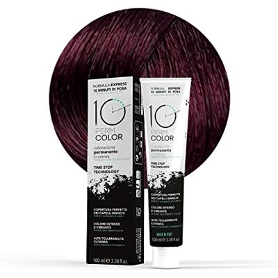 Capello point 10 Perm, Colorazione a Lunga Durata Express, 6.62 Biondo Scuro Rosso Iris Tinta per Capelli, Copertura Rapida e Omogenea in 10 Minuti, Colore Brillante, Intenso e Luminoso, 100 ml Capello point 10 Perm, Colorazione a Lunga Durata Express, 6.62 Biondo Scuro Rosso Iris Tinta per Capelli, Copertura Rapida e Omogenea in 10 Minuti, Colore Brillante, Intenso e Luminoso, 100 ml