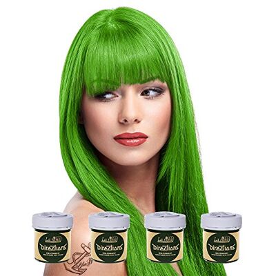 La Riche 4 X Directions Semi-Permanent Hair Color 88ml Tubs Spring Green La Riche 4 X Directions Semi-Permanent Hair Color 88ml Tubs Spring Green