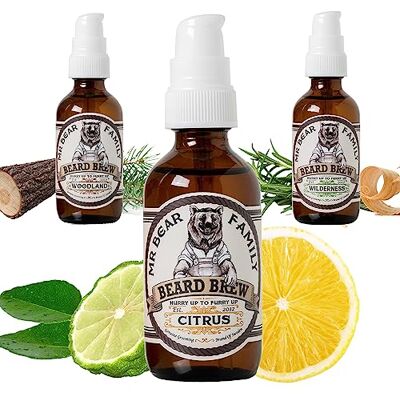 Olio da barba Agrumi per cura e crescita barba Olio barba uomo nutriente con oli di jojoba e di argan Beard oil Oli per barba uomo idratante 60 ml Olio da barba Agrumi per cura e crescita barba Olio barba uomo nutriente con oli di jojoba e di argan Beard oil Oli per barba uomo idratante 60 ml