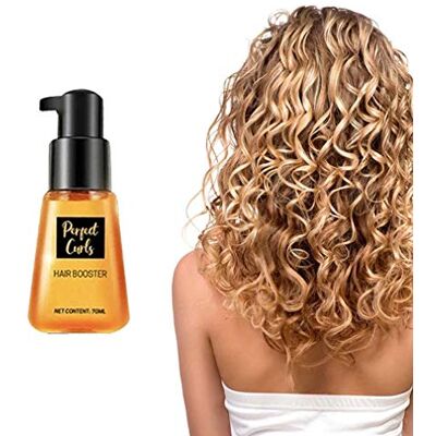 Keepus Super Curl Defining Booster Hair Fixing Hair Care Essence Oil Care Treatment per il controllo del crespo Capelli con danni secchi, riparazione della lucentezza dei capelli, Tutti i tipi di capelli Keepus Super Curl Defining Booster Hair Fixing Hair Care Essence Oil Care Treatment per il controllo del crespo Capelli con danni secchi, riparazione della lucentezza dei capelli, Tutti i tipi di capelli