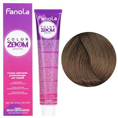 FANOLA CREMA COLORE PER CAPELLI 100 ML COLORZOOM 10 MINUTI 6.0 BIONDO SCURO- FANOLA CREMA COLORE PER CAPELLI 100 ML COLORZOOM 10 MINUTI 6.0 BIONDO SCURO-