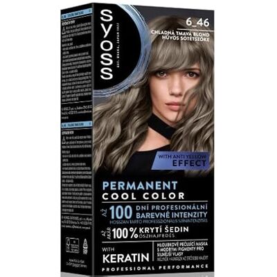 Syoss Permanent Cool Color - Tinta per capelli - Biondo scuro freddo Syoss Permanent Cool Color - Tinta per capelli - Biondo scuro freddo