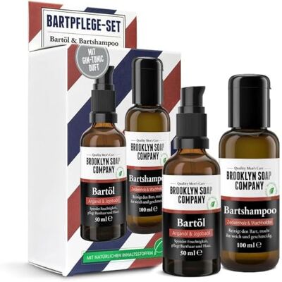 Set Barba Brooklyn Soap Piccolo - Olio e Sapone per Barba Cura della Barba Set Barba Brooklyn Soap Piccolo - Olio e Sapone per Barba Cura della Barba