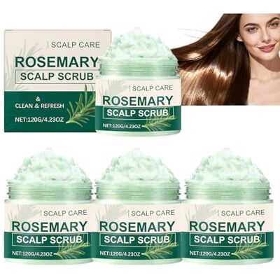 WRANBAO Scrub per cuoio capelluto rosmarino, esfoliante profondo contro forforfora e cuoio capelluto grasso, scrub per capelli al rosmarino, contro la forfora, le radici dei capelli grassi, adatto per tutti i WRANBAO Scrub per cuoio capelluto rosmarino, esfoliante profondo contro forforfora e cuoio capelluto grasso, scrub per capelli al rosmarino, contro la forfora, le radici dei capelli grassi, adatto per tutti i