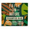 Faith In Nature Shampoo Barretta Naturale al Karitè e Argan, Nutriente, Vegano e Cruelty Free, Senza SLS o Parabeni, per capelli secchi e molto secchi, 85 g