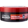 L’Oréal Paris men expert L'Oréal Men Expert Pasta per acconciature da uomo, per stili sorprendentemente creativi con una presa estremamente forte fino a 24 ore, Extreme Fix Indestructable Ultra Strong Paste, 1 x 75 ml