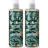 Faith In Nature Faith For Men Blue Cedar Shamp 400 ml x 2 (confezione da 2)