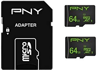 PNY Twin Pack Micro SD 2 X 64