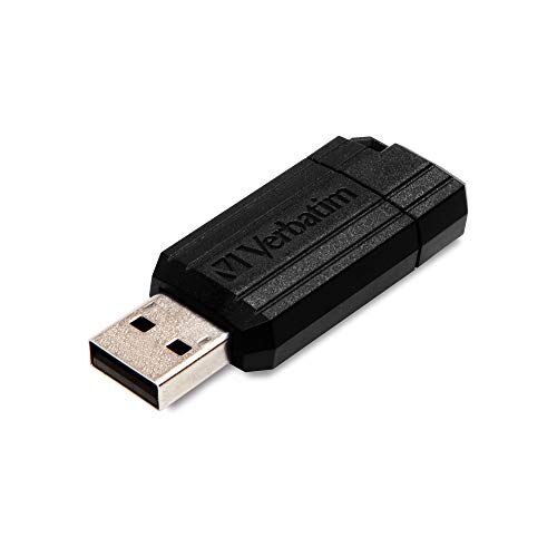 Verbatim 49065 Pinstripe Unità Memoria USB Portatile 64 GB (65536 MB), colore: Nero