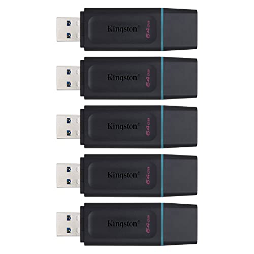 Kingston DataTraveler Exodia Flash Drive da 64 GB, DTX/64 GB, confezione da 5