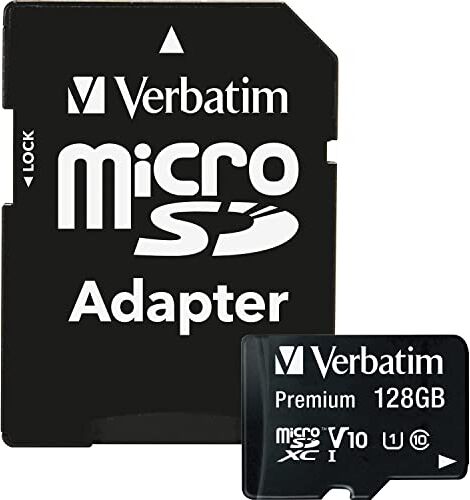 Verbatim Premium memoria flash 128 GB MicroSDXC Classe 10 UHS-I