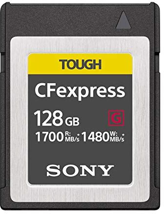 Sony Scheda di memoria rinforzata Cfexpress da 128 GB tipo B