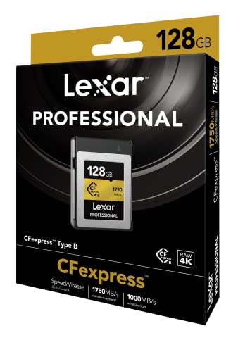 Lexar CFexpress Professional Tipo-B 128GB 1750MB/sec 1000MB/sec
