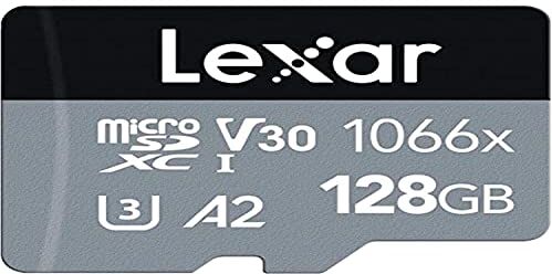 Lexar 128GB MICROSDXC HIGH-PERFORMANCE 1066X UHS-I C10 A2 V30 U3