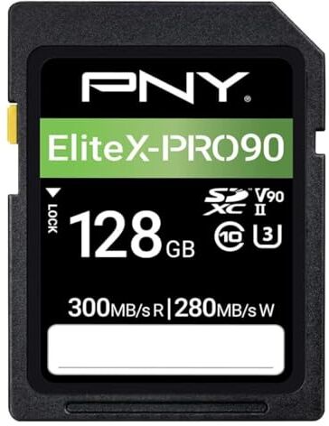 PNY X-PRO 90 128 GB SDXC UHS-II CLASE 10 (FC 128GB X-PRO 90 UHS-II SD)