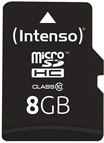 Intenso 3413460 Class 10 Micro SD Card With Adapter